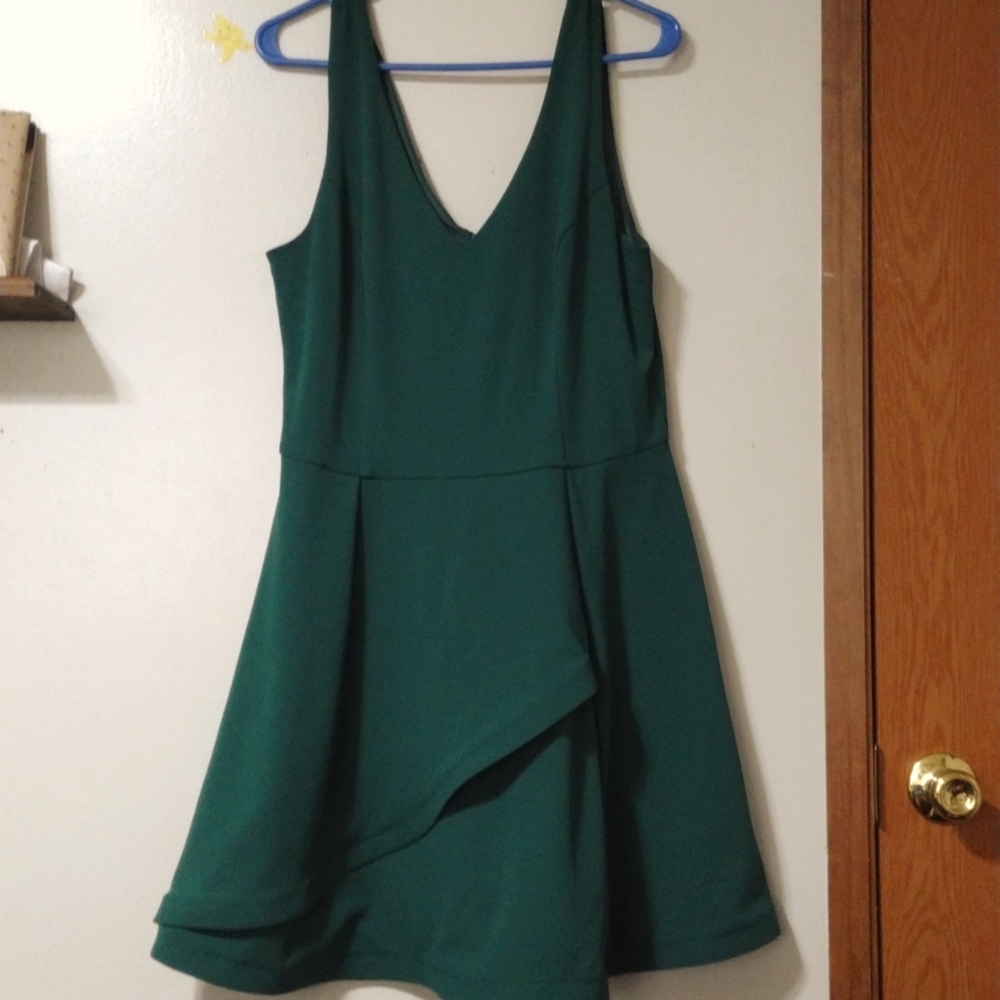 By&By Emerald Green Dress